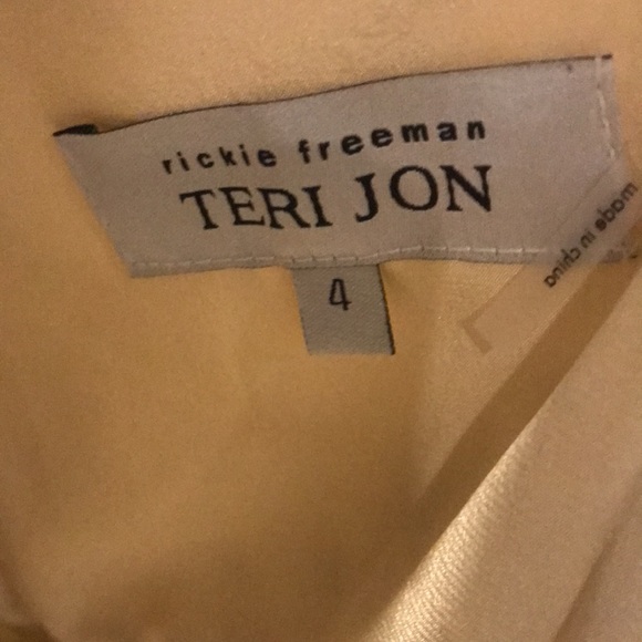 Rickie Freeman for Teri Jon gown NWT Sz 4 - Picture 7 of 8